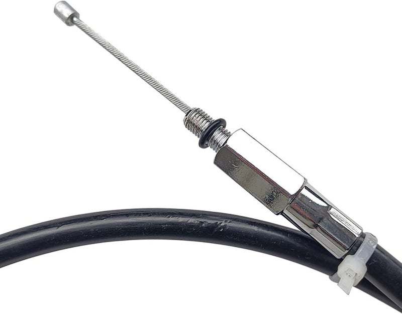 LFCMT 70.8" Clutch Cable Wire Stainless Steel Braided 180cm Long Cable Compatible with Harley Sportster XL 883 1200 1996-2015 - Image 5